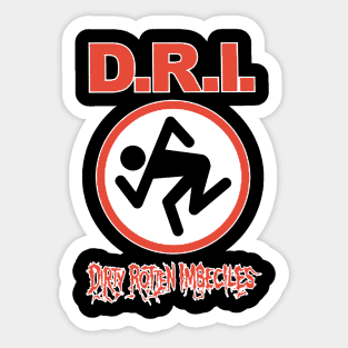 D.R.I Sticker